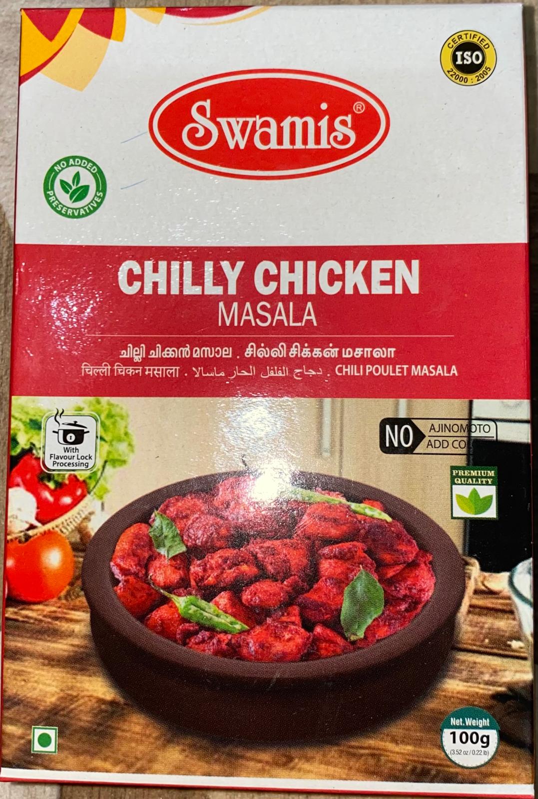 Chilly Chicken Masala 100 gm ( swamis)